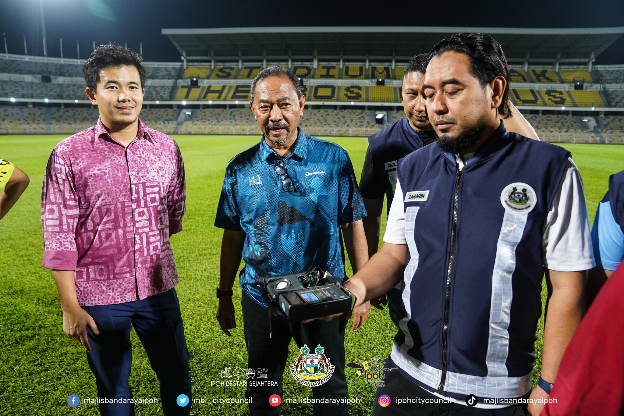 Portal Rasmi Majlis Bandaraya Ipoh - STATUS LAMPU LIMPAH DI STADIUM ...